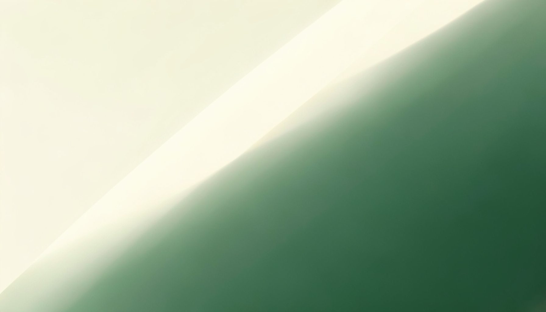 Abstract layered wash of cream and subdued green, with gentle diagonal movement suggesting forward momentum and encouragement