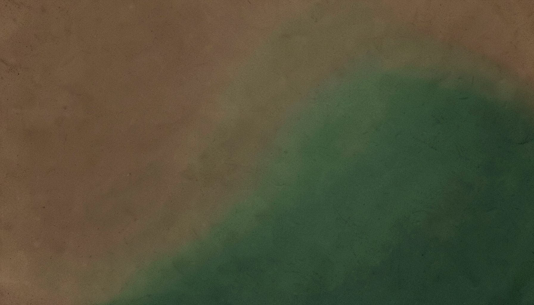 Earthy brown and green abstract gradient with soft texture, grounded industrious mood